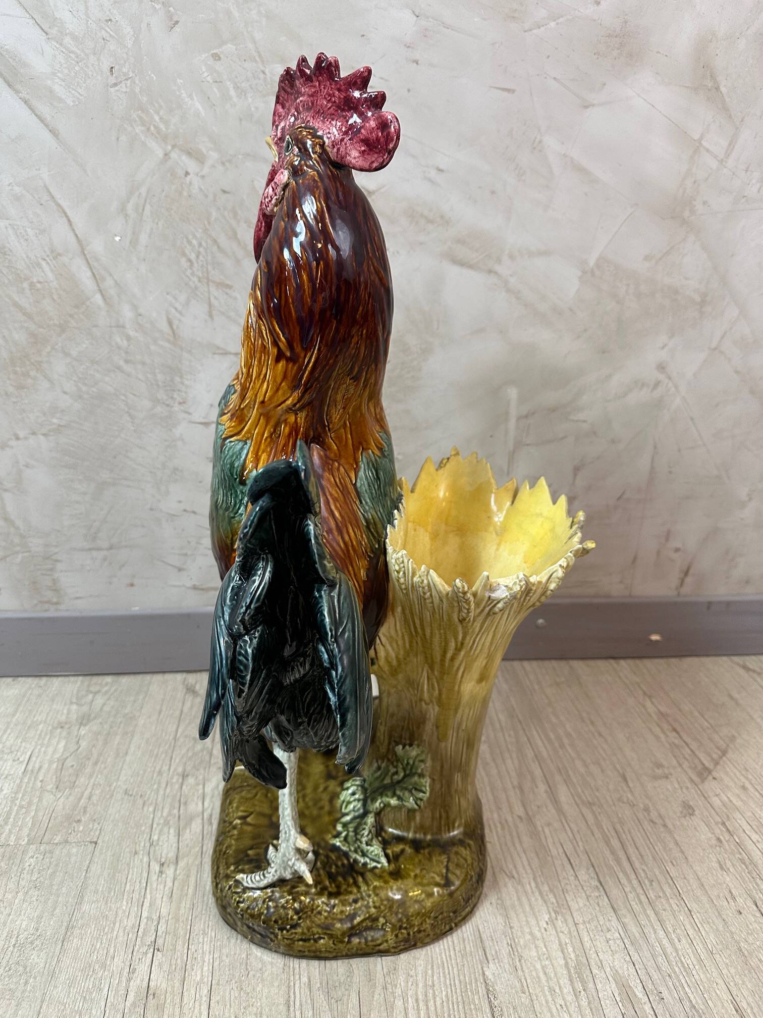 Paul Comoléra Faience Rooster