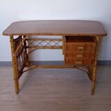 Rattan desk