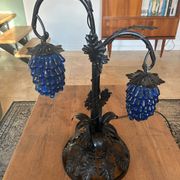 Grande lampe à poser Murano, grappe de raisins
