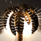 Palm tree sconce 1970