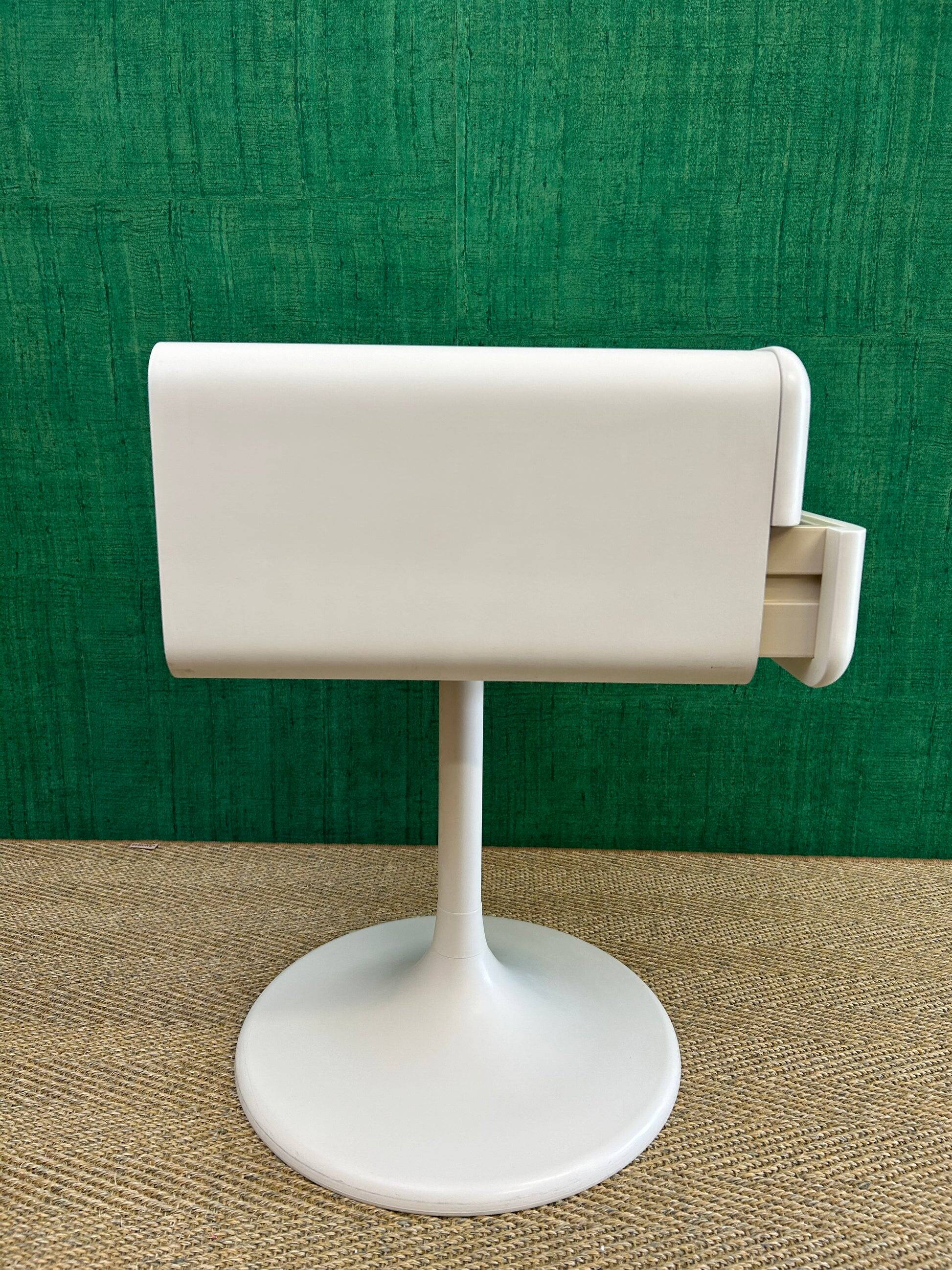 Tulip base rotating side table SPACE AGE by Lusch, Germany, 1970s