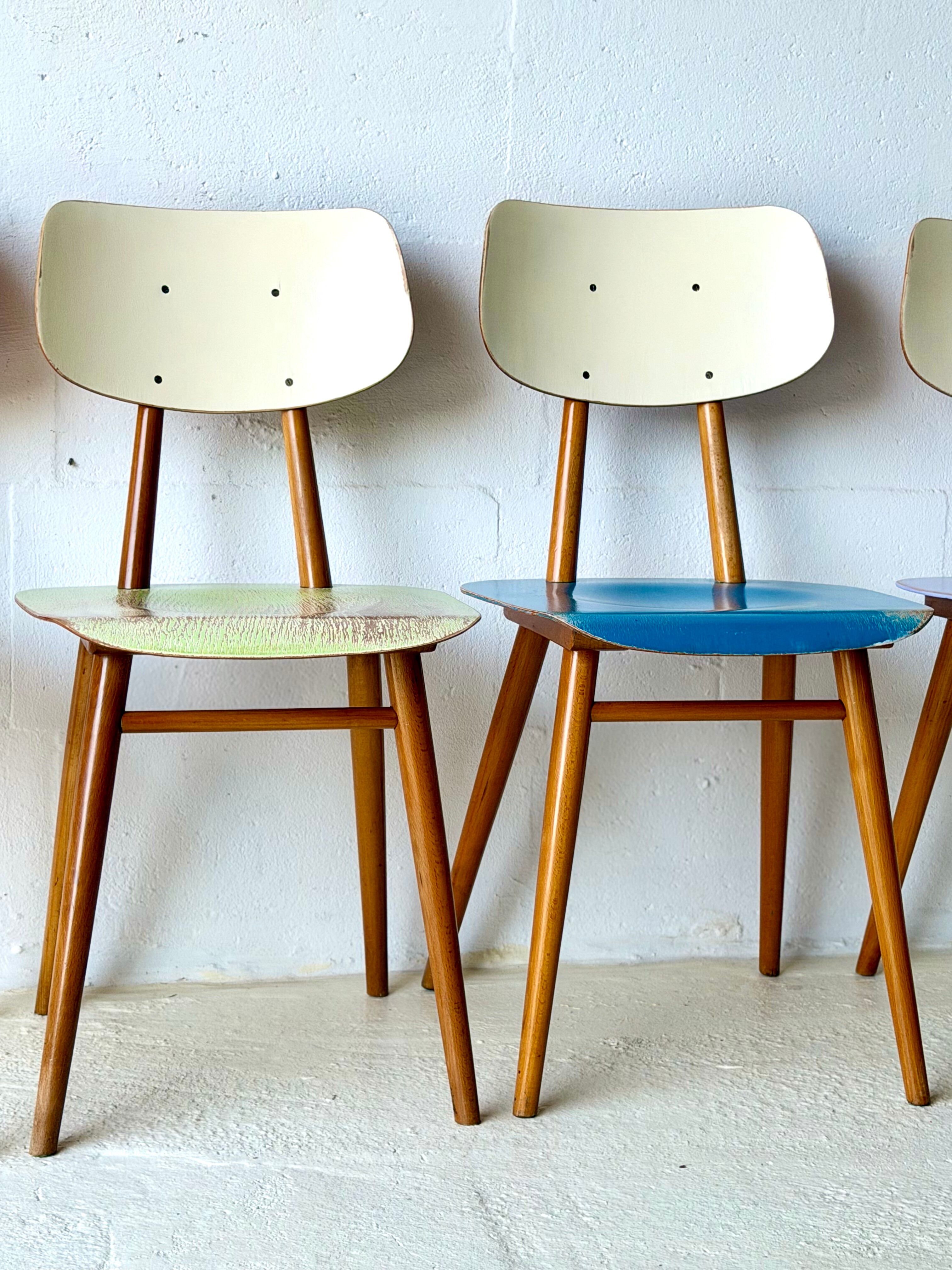 Ton Bistro Chairs, 1960s