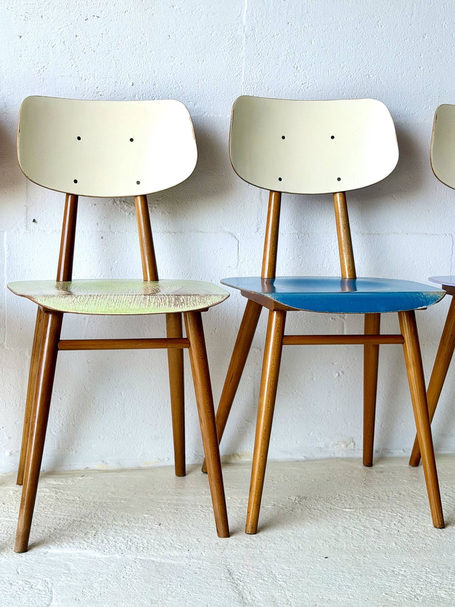 Chaises Bistro Ton, années 1960