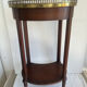 Antique bouillotte table Louis XVI