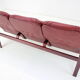 1980 Three-Seater Leather Sofa, Ton Czechoslovakia