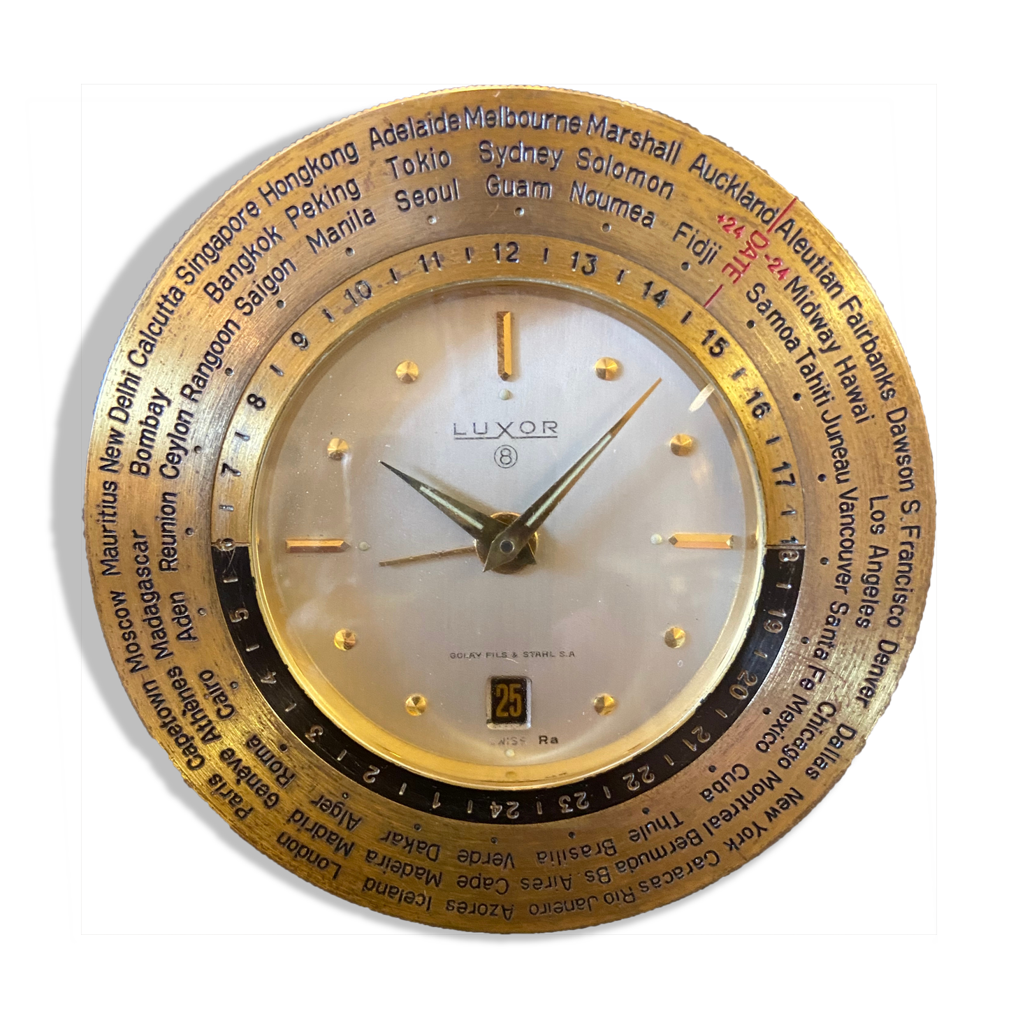 Pendulette Louxor Wordtime Suisse