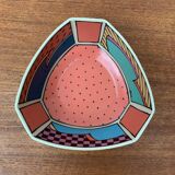 Set of 5 Bowls from the Flash One Postmodern Series by Dorothy Hafner for Rosenthal, 1980s.