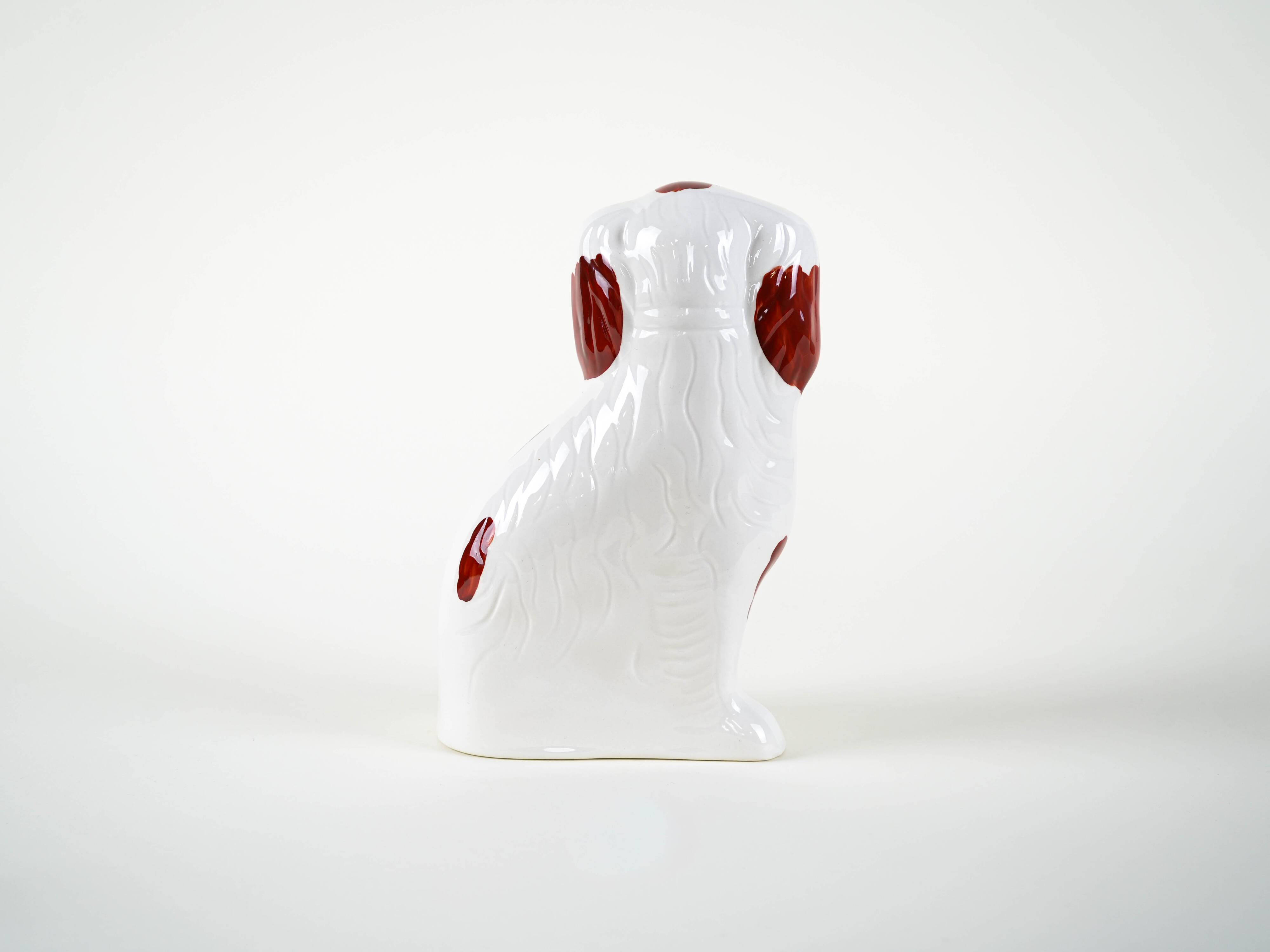 Figurine de chien en céramique, design anglais, années 1960, production : beswick england