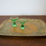 Vintage "Paris plan" platter