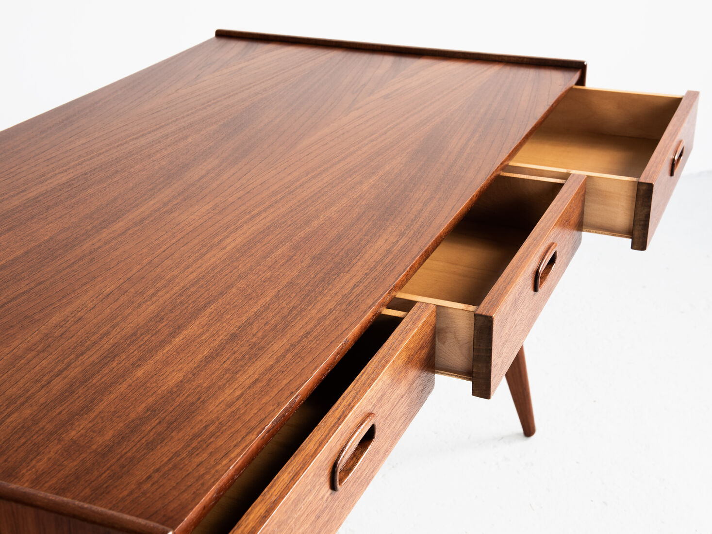 desk in teak by Arne Wahl Iversen
