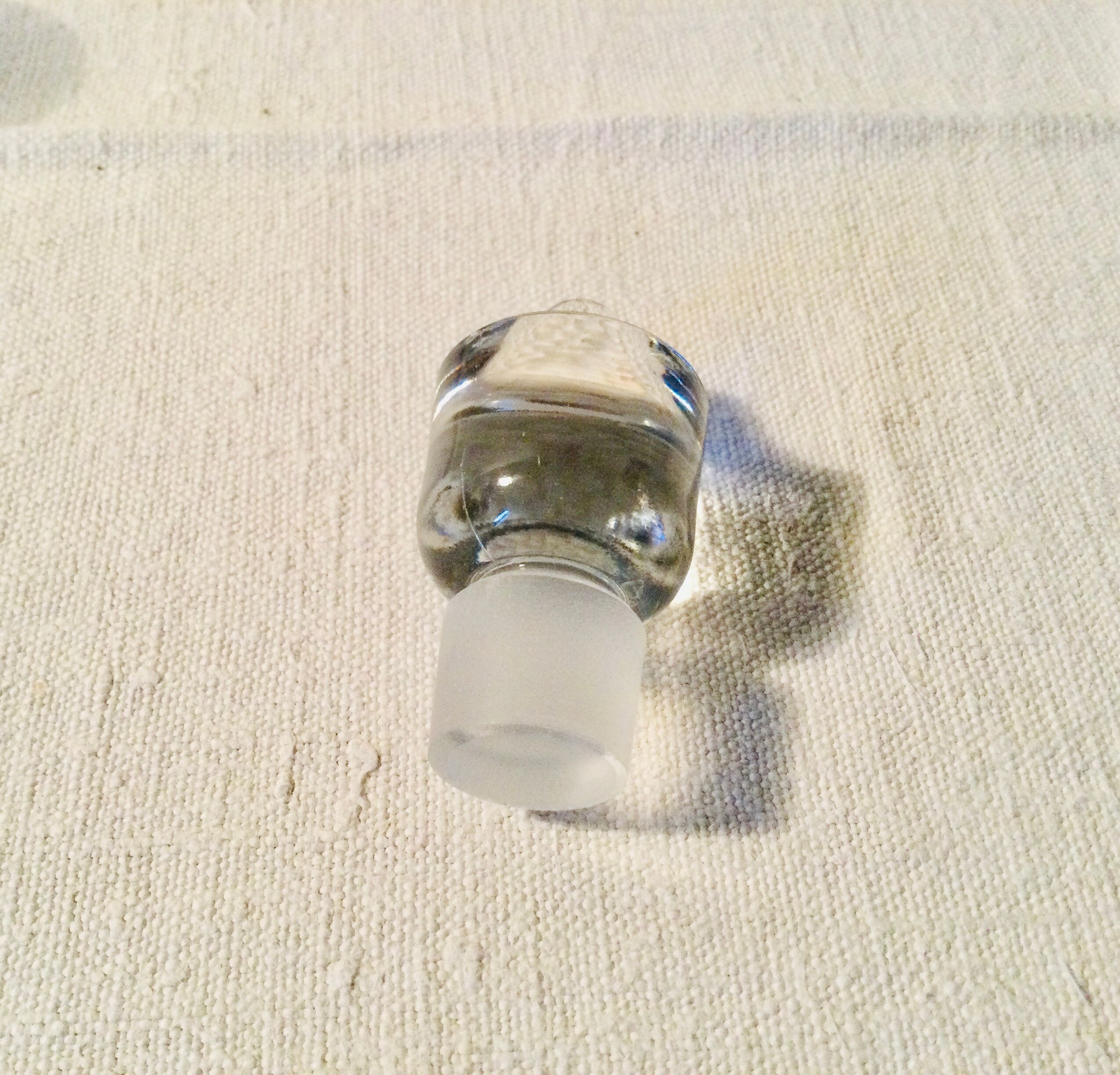 Flacon de parfum cristal Balenciaga  année 50