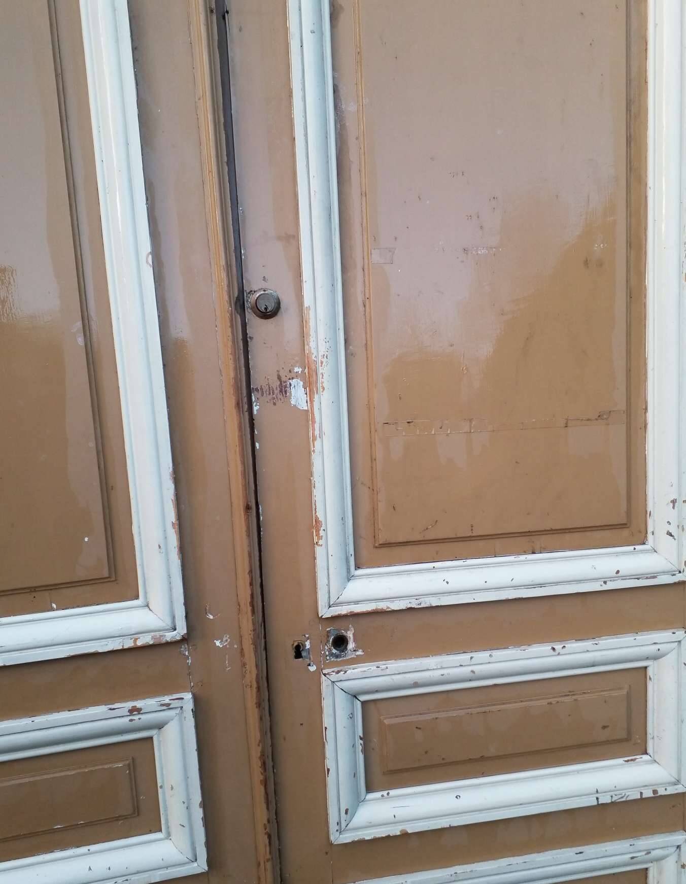 Pair of antique doors