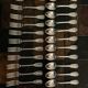 12 forks and 12 spoons.old .silver metal