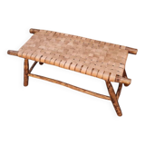 NAYA leather bench