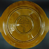 Ceramic pie dish, Gien, Chambord