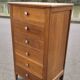Commode meuble à tiroirs pied compas vintage- 1950s