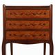 Table de nuit ou petit cabinet de style Napoléon III du 20e siècle
