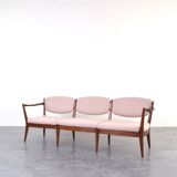 Canapé en teck norvégien par Fredrik A. Kayser et Adolf Relling pour Arnestad Bruk
