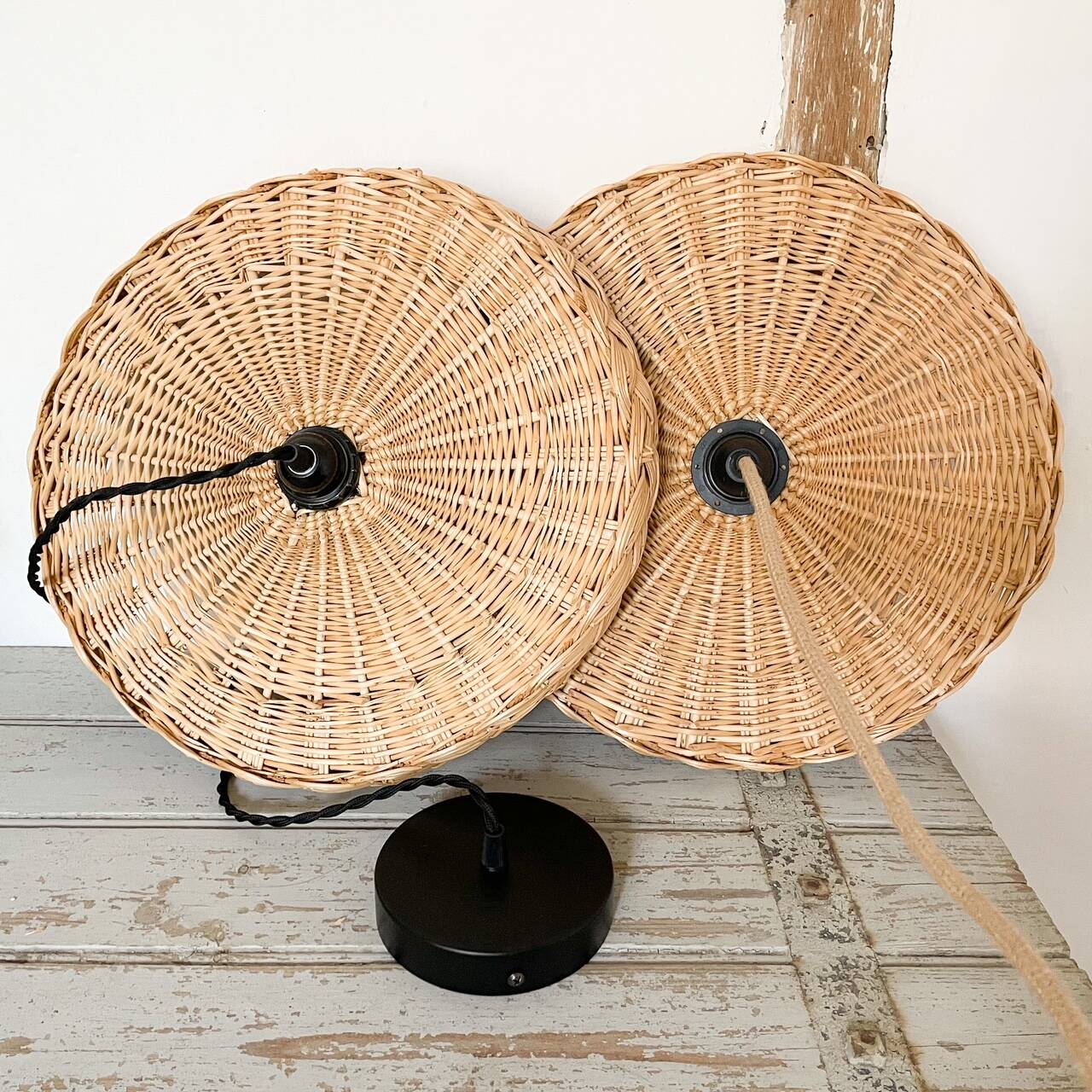 Rattan pendant light