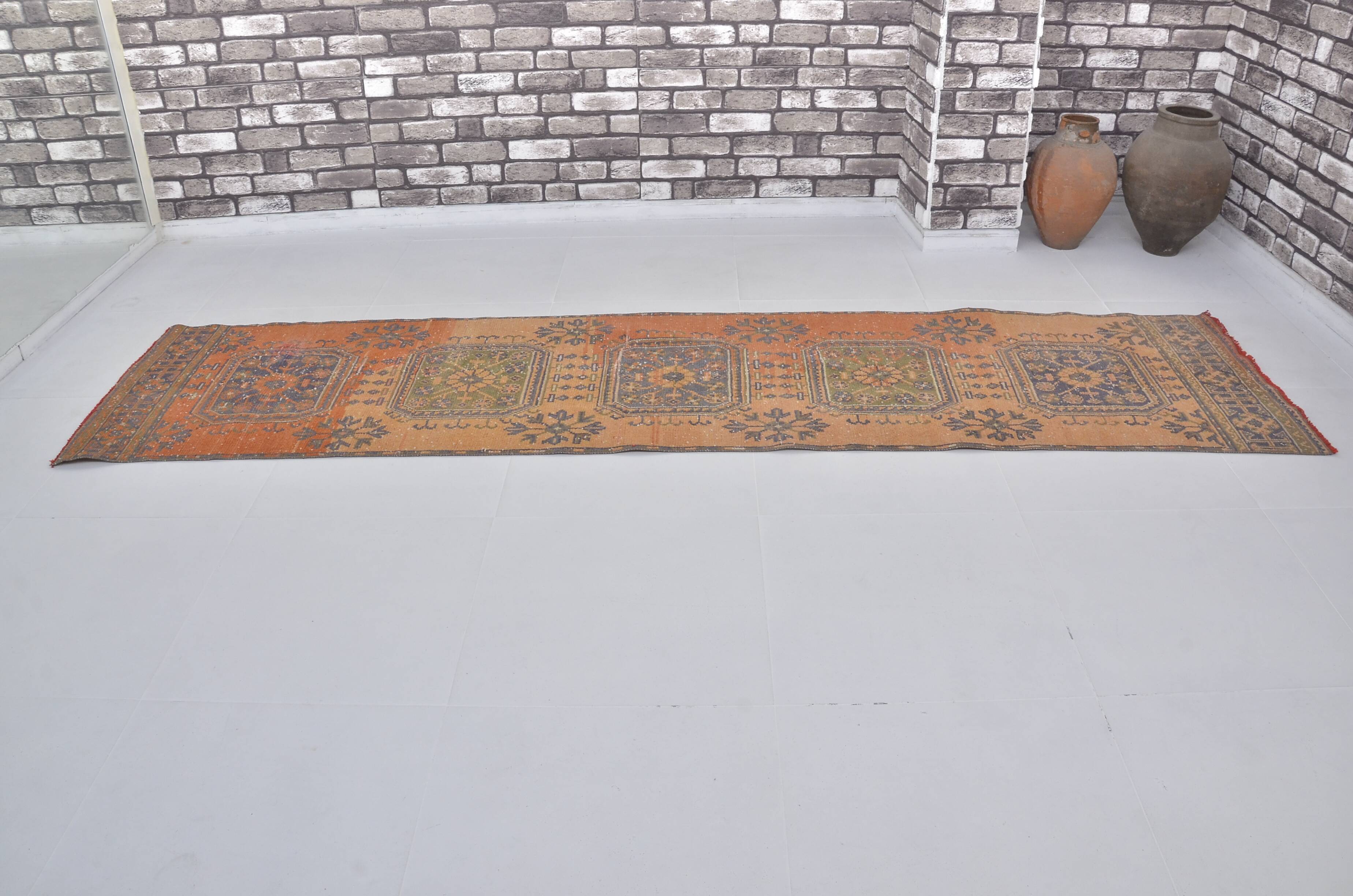 Oushak Anatolian Kurdish Runner sku 1820