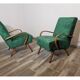 Paire de fauteuils par Jindrich Halabala restaurés