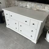 Roche Bobois TV cabinet – Solid oak – 19th century style