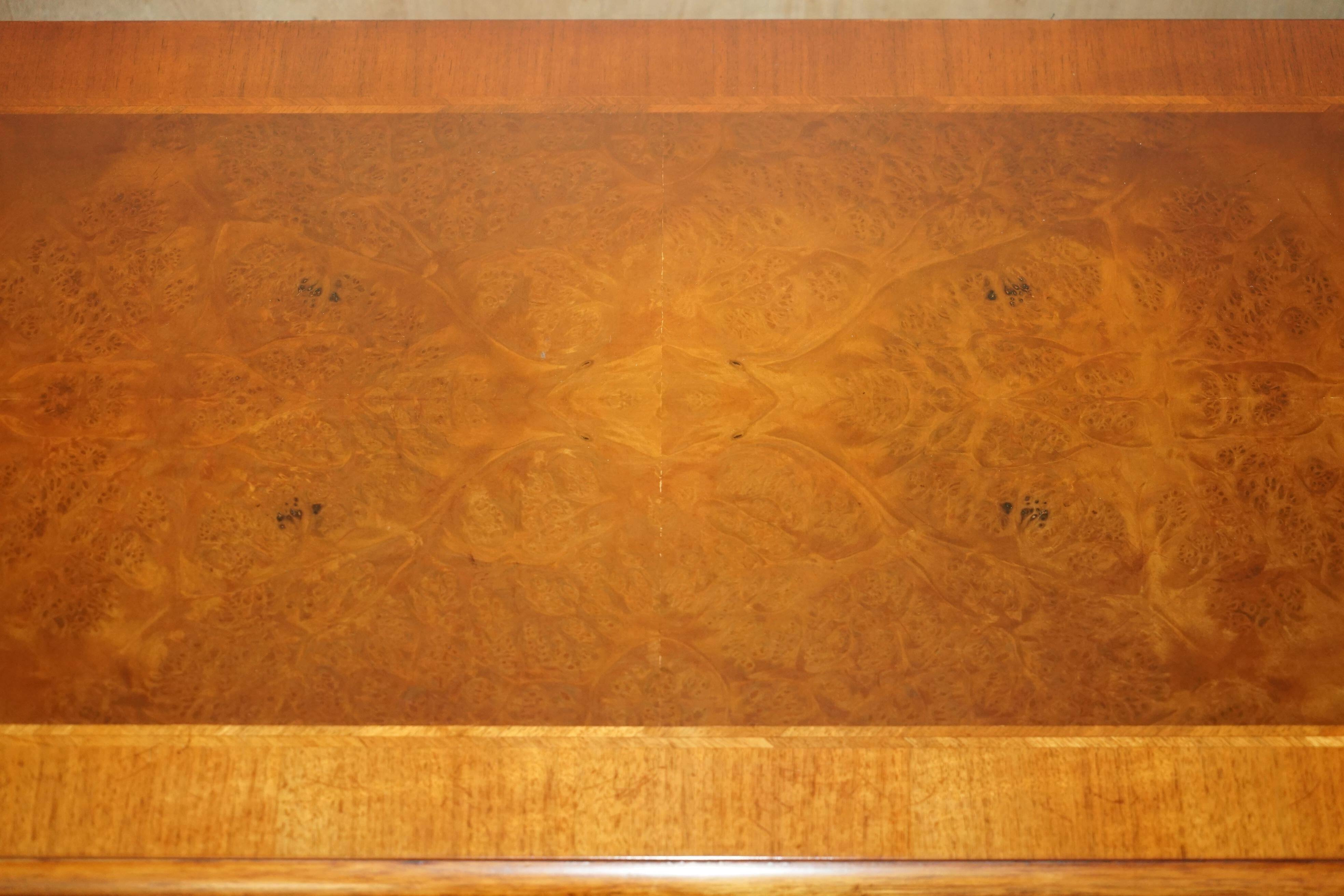 Walnut buffet Burr & Burl with patina
