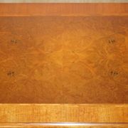 Buffet en noyer Burr & Burl avec patine