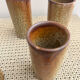 6 stoneware vases
