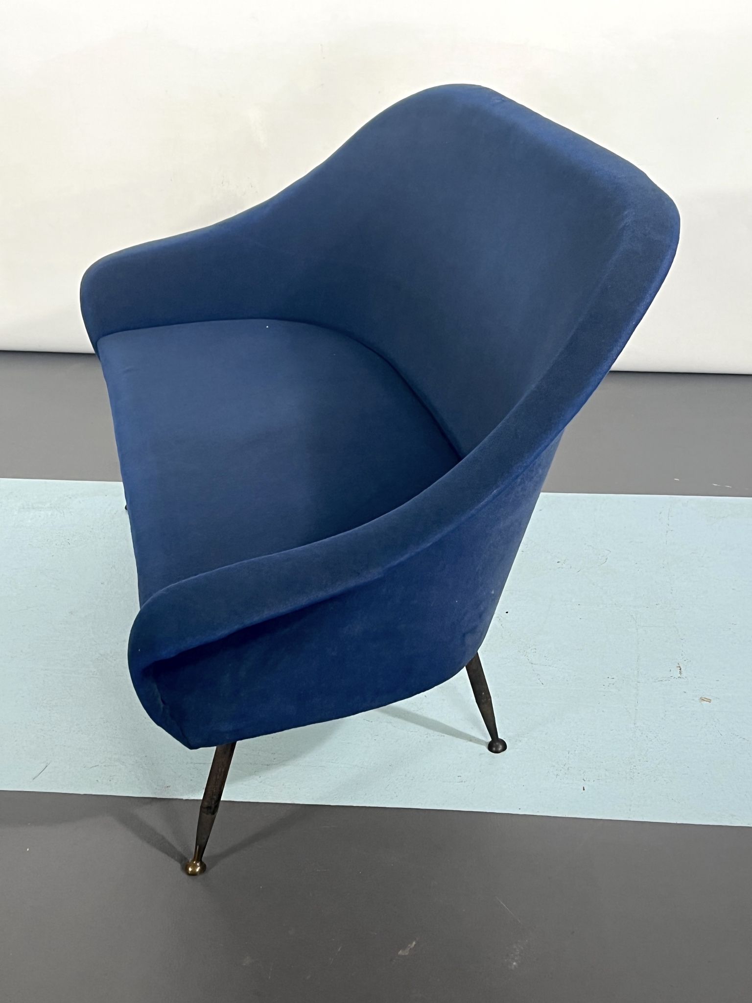 Mid-century modern loveseat and armchairs 50s