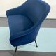 Mid-century modern loveseat and armchairs 50s