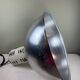 Rare industrial suspension Osram HQL – large aluminium reflector 53