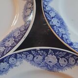 Assiettes terre de fer Boch 1890