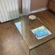 Habitat Gala tempered glass coffee table