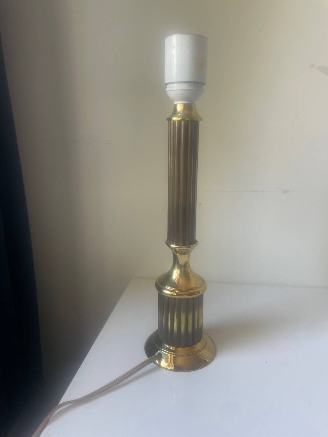 Vintage art deco style lampbase   height 32  cm