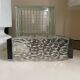 Wall lamp RZB Leuchten textured molded glass and vintage bakelite