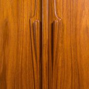 Model 19 teak highboard by Gunni Omann for Omann Jun, Denmark, 1960s