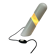 Katiuscia, Table Lamp by Gianni Celada for Fontana Arte, Italy, 1969