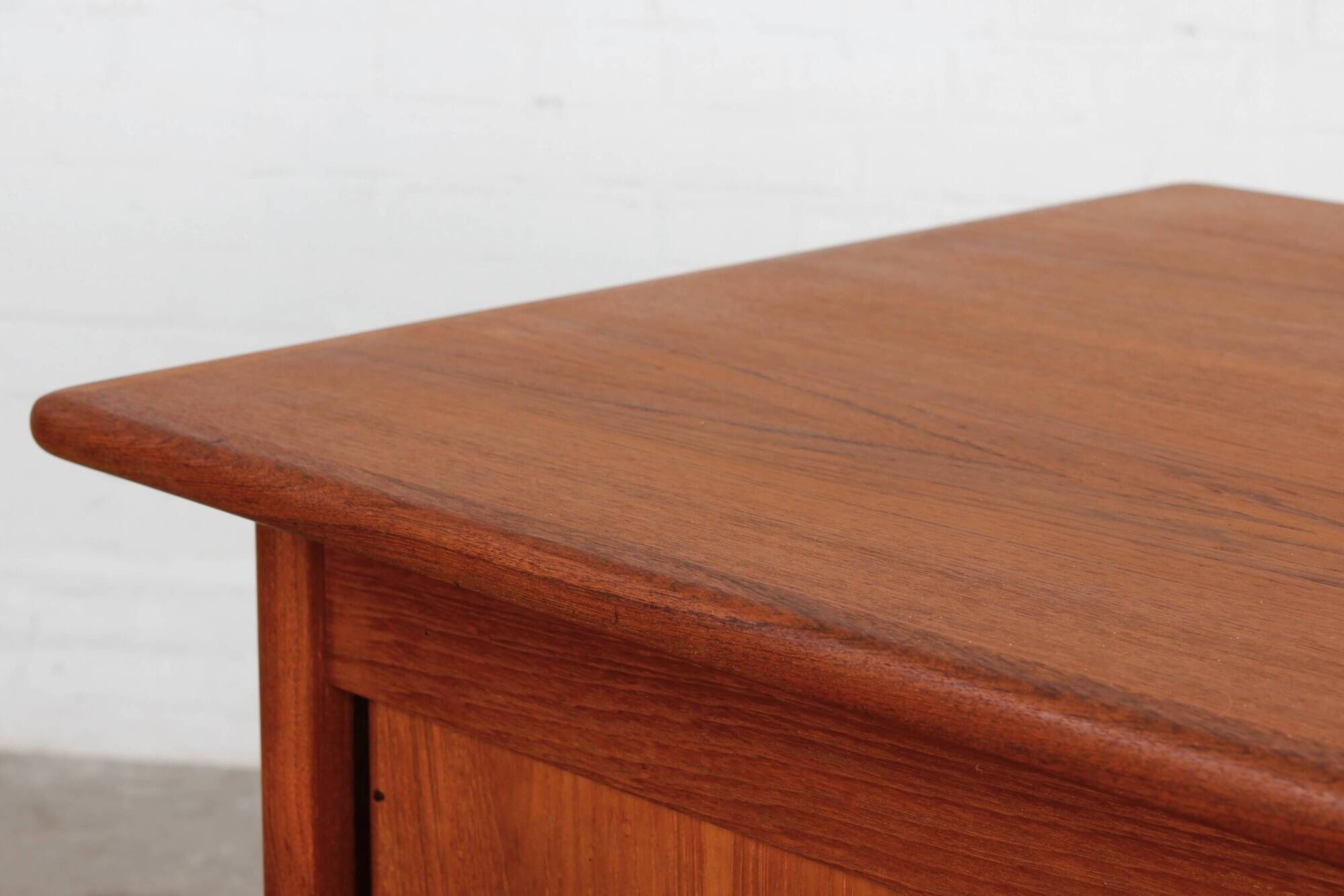 Danish teak desk by Imha Møbler Danish design