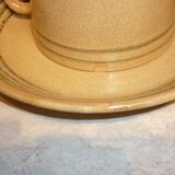 Pair of Sarreguemines cups and saucers