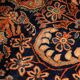 Handmade antique Persian Sarouk rug 4.1' x 6.7' (125cm x 204cm) 1920s - 1B782