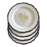 Ainay Salins 4-piece plate set