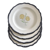 Service de 4 assiettes Ainay Salins