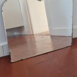 Art deco beveled mirror