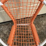 Fauteuil vintage enfant scoubidou
