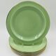Set of 6 Keralux Boch earthenware plates