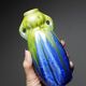 Petit vase grès émaillé ancien 1900-1910 attribué à Méténier émaux cristallins