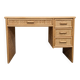Vintage Boho Chic desk in bamboo and rattan