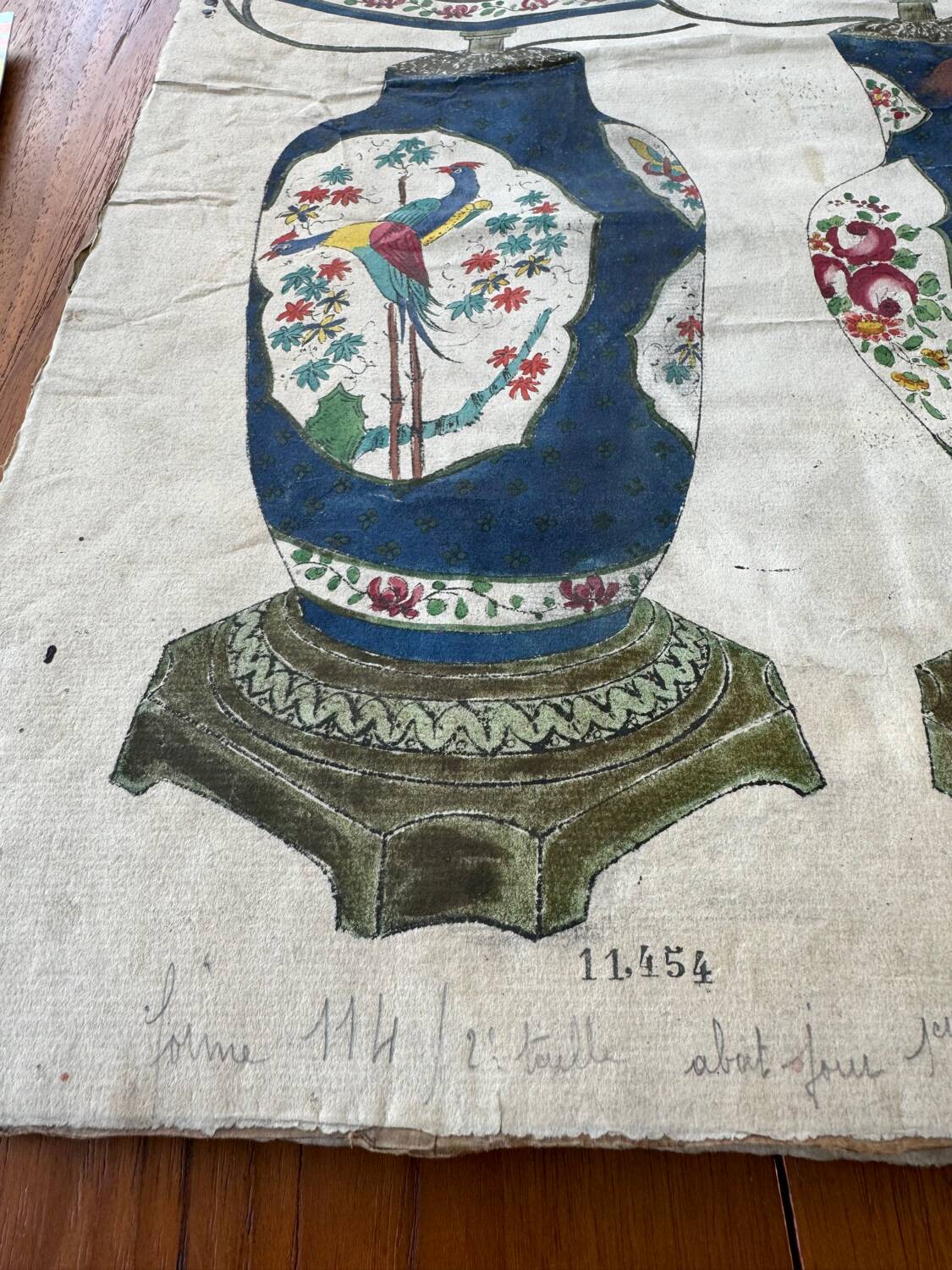 Porcelain lamps 1880