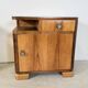 Pair of Art Deco Bedside Tables, Streamline Design, 1950s
